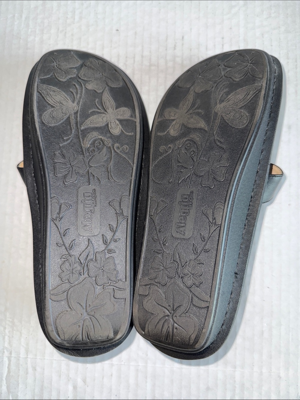 Alegria Paloma Black Nappa Mary Jane Shoes - Picture 10 of 12
